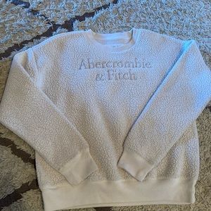 Abercrombie fuzzy sweatshirt
